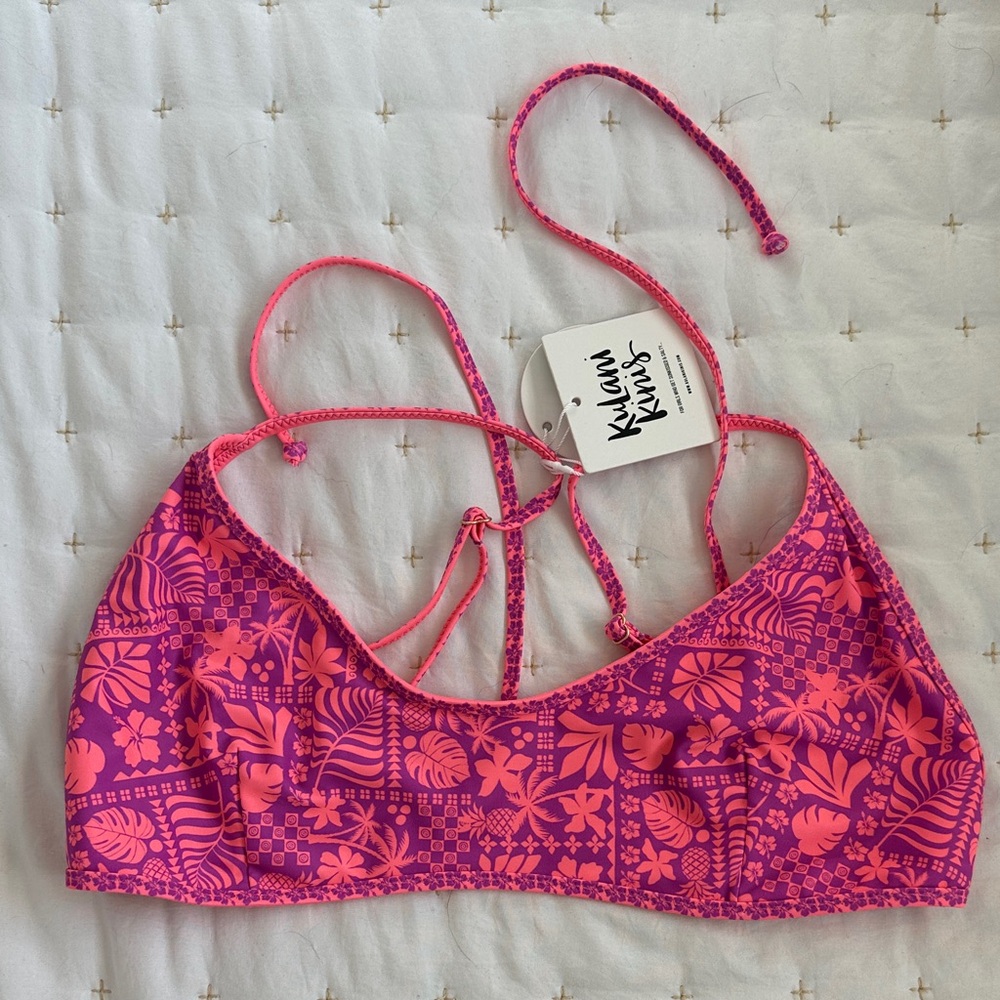 Kulani Kinis Minimal Tie Back Top XL
